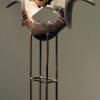 Reliquary for the Eye of a Future Saint, cast iron, assemblage